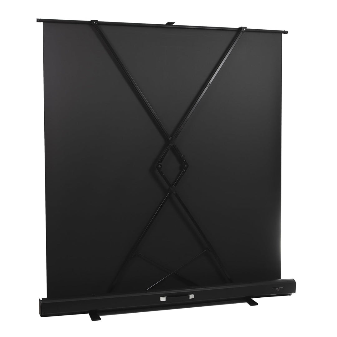 Maclean portable projection screen, compact, floor, 66", 16:9, MC-210