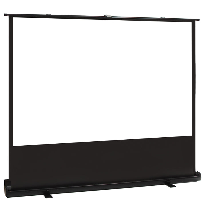 Maclean MC-212 Portable Projection Screen, Compact, Floor, 80", 16:10