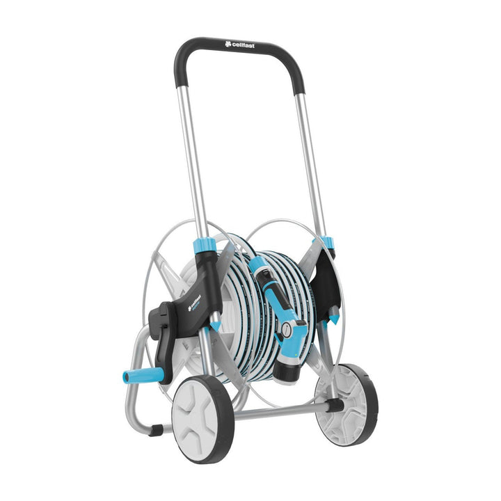 Cellfast garden kit, cart, 20m 3/4 hose, sprinkler, fittings, EXPLORER