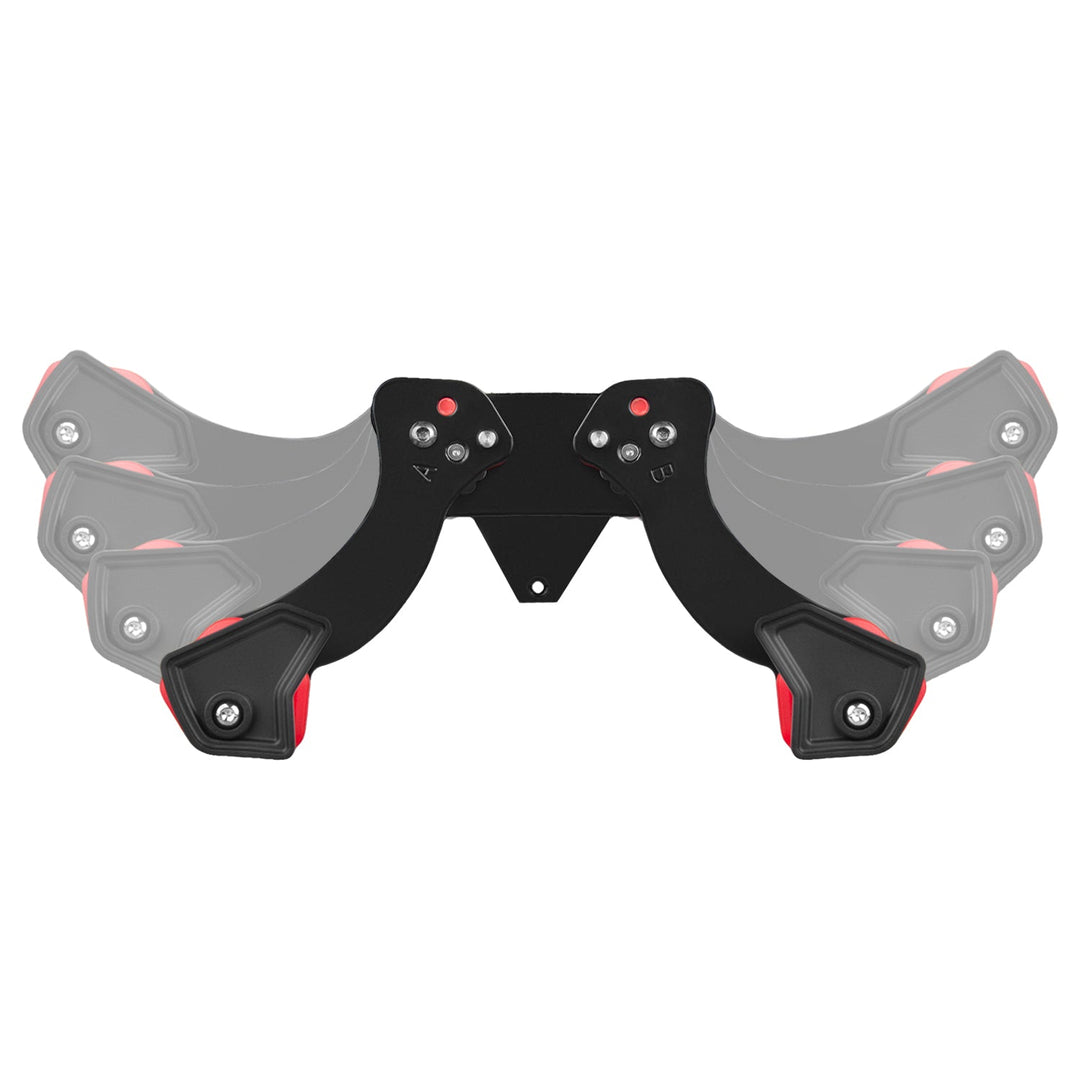Maclean MC-449 Steel Bicycle Wall Mount Max Load 30kg Wall Bike Hanger Storage