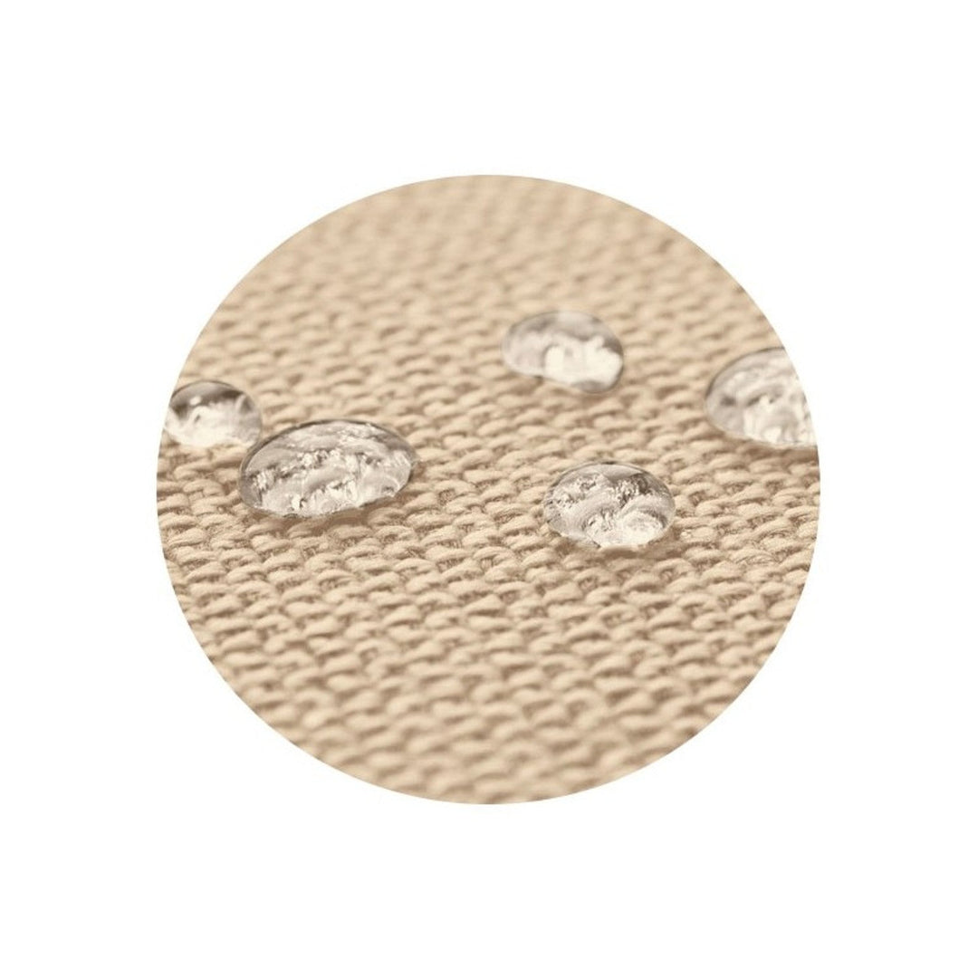 Beige garden set 120x60x50cm + 2 cushions 42 x 42cm