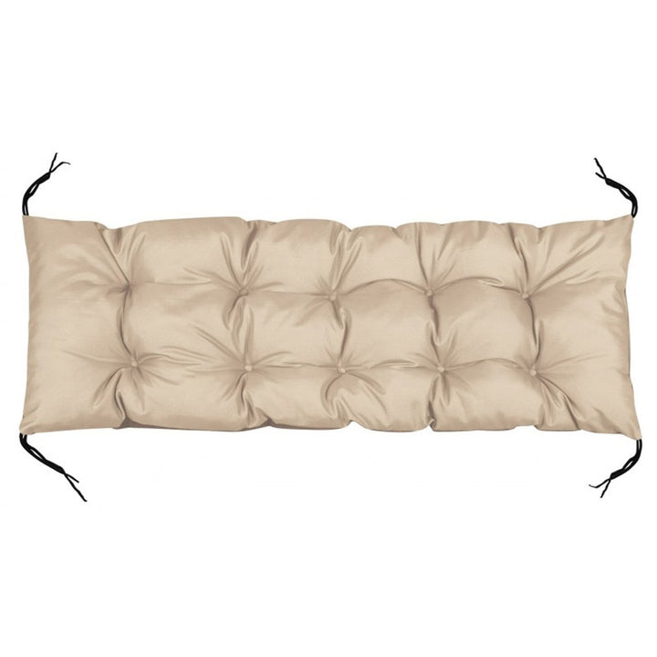 Garden bench cushion from europallets beige 120x40 cm