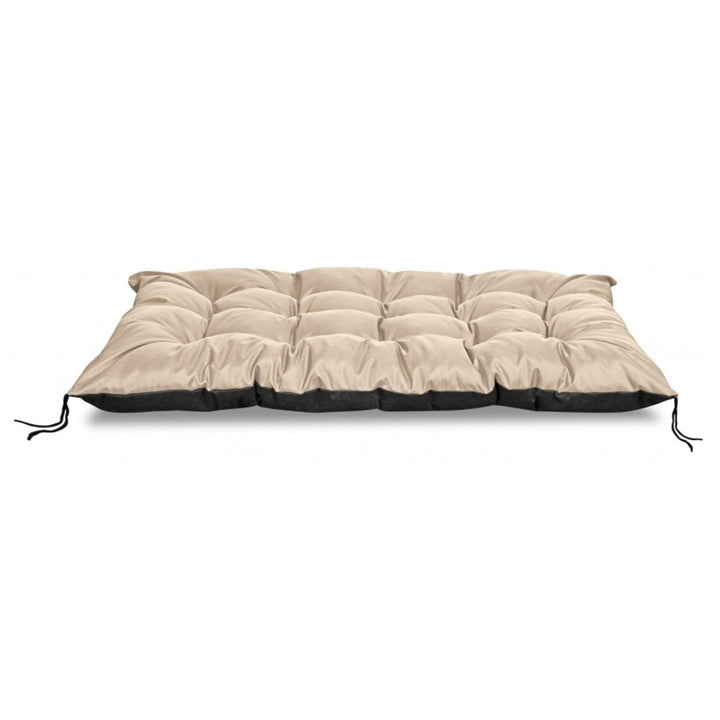 Waterproof pallet garden cushion beige 120x80 cm bench seat from EUROPALETTE in beige color