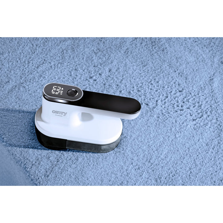 Camry fabric shaver, LCD display, Li-Ion rechargeable battery, white and black, CR 9620