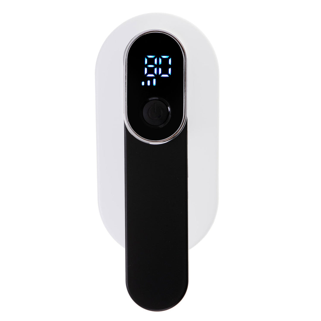 Camry fabric shaver, LCD display, Li-Ion rechargeable battery, white and black, CR 9620