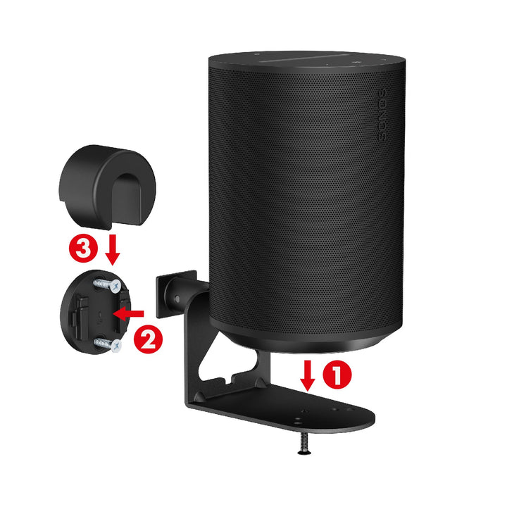 Wall mount for Sonos Maclean speaker, Sonos Era 100 &amp; 300, MC-495 2 pieces