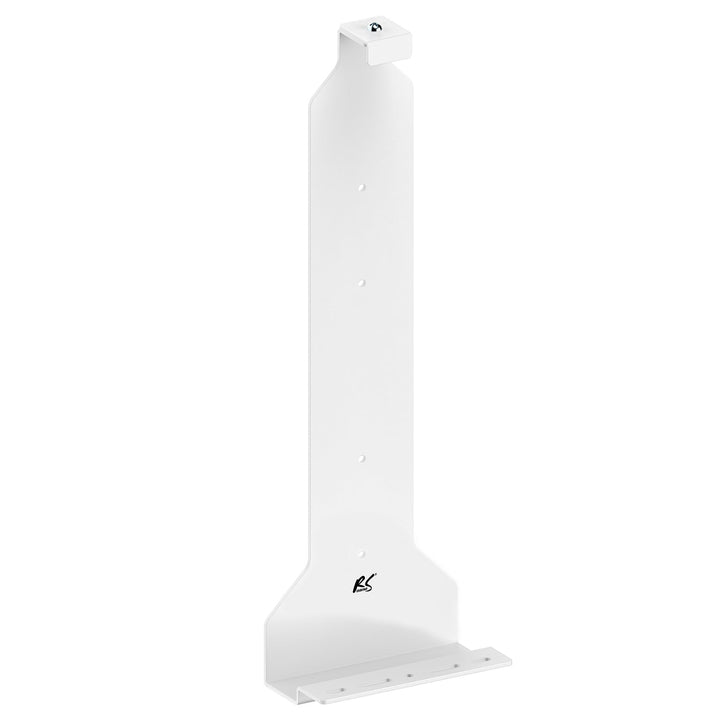 Wall mount stand white for Playstation 5 console, 10kg max, NanoRS RS180