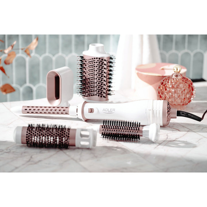Adler 5-in-1 curling dryer, 1200W, 5 attachments, AD 2027