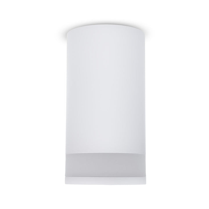 Maclean surface mount / tube luminaire, spot, round, aluminum, GU10, 55x105mm, white, MCE361 W