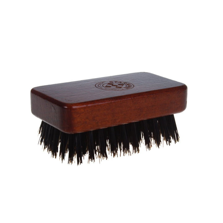 Barber hair and beard brush 100% boar bristles beech wood