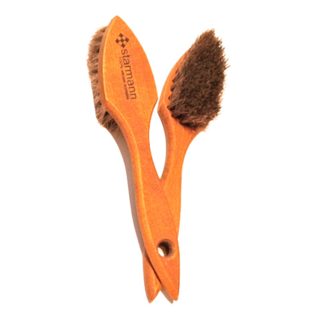 Starmann shoe brush, for applying polish, marker, horsehair, LUX