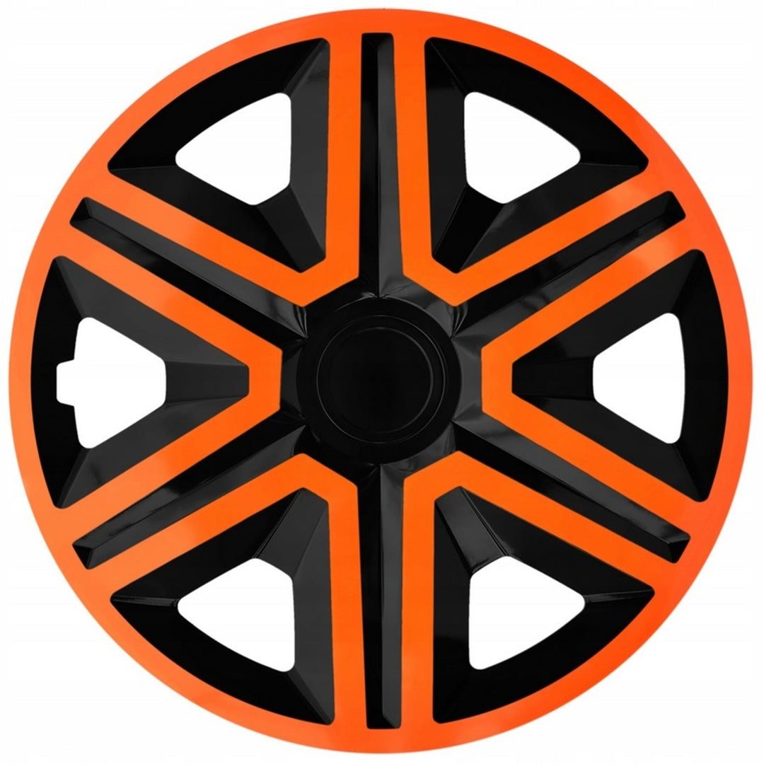 Universal cap 15" NRM Action Doublecolor orange and black 1 piece