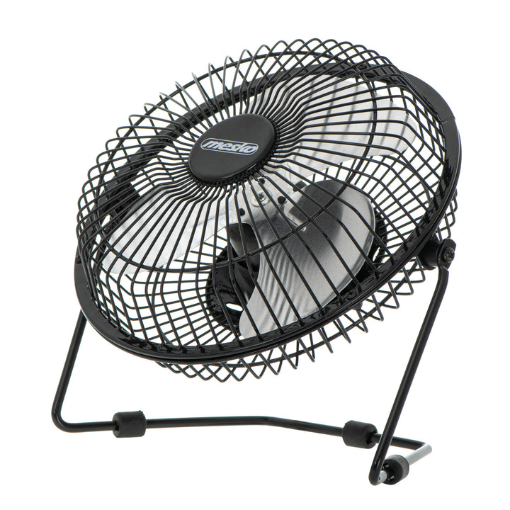 Mesko Desk Fan, 15 cm diameter, USB-powered, vertical oscillation, MS 7322