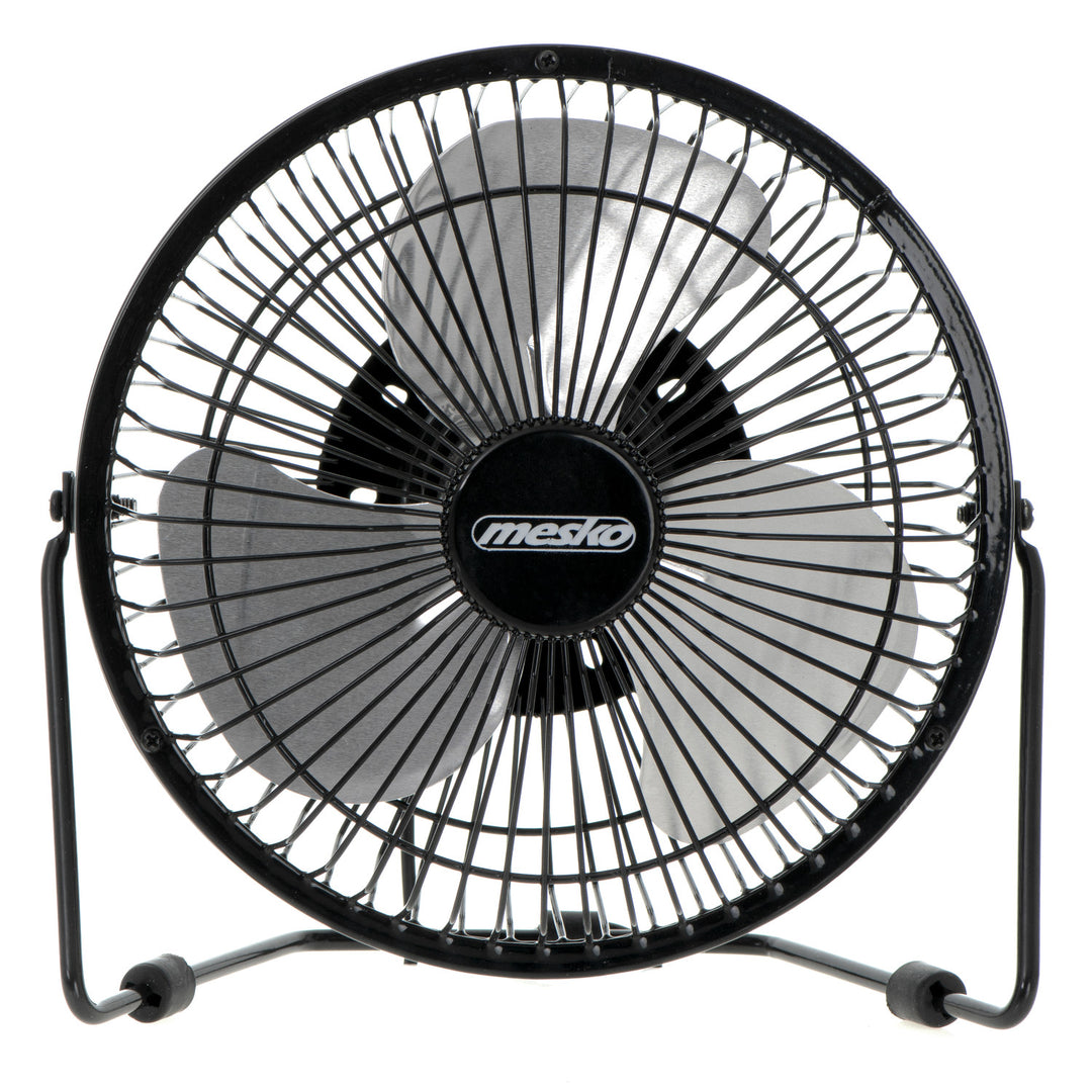 Mesko Desk Fan, 15 cm diameter, USB-powered, vertical oscillation, MS 7322