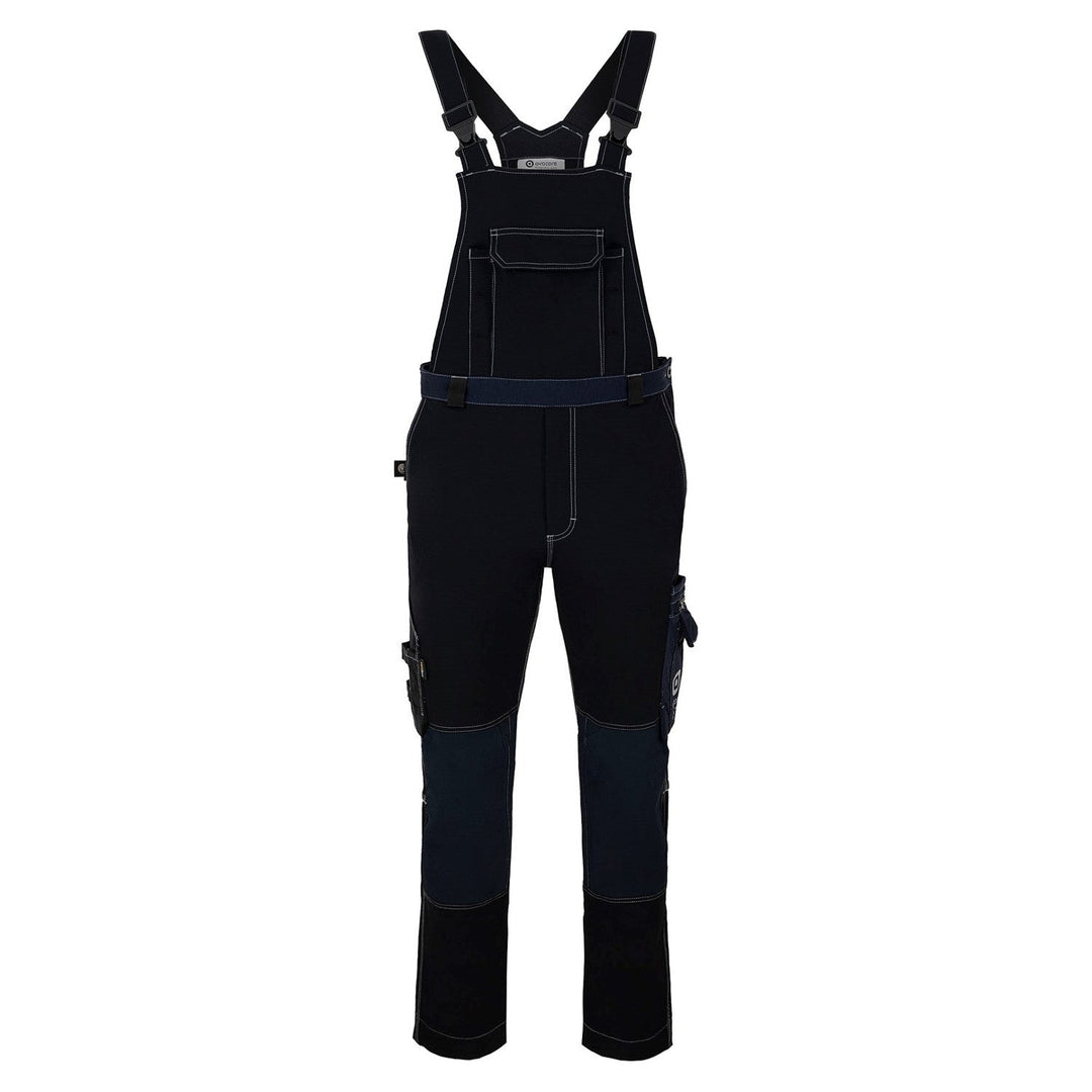 Avacore dungarees pants, stretch, cordura, black and navy blue, size 64, Avaflex