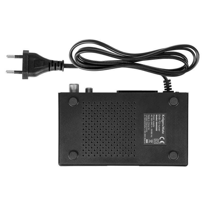 KM0550D DVB-T2 Tuner and Decoder with H.265 HEVC, EPG, PVR, and Timeshift by Kruger&Matz