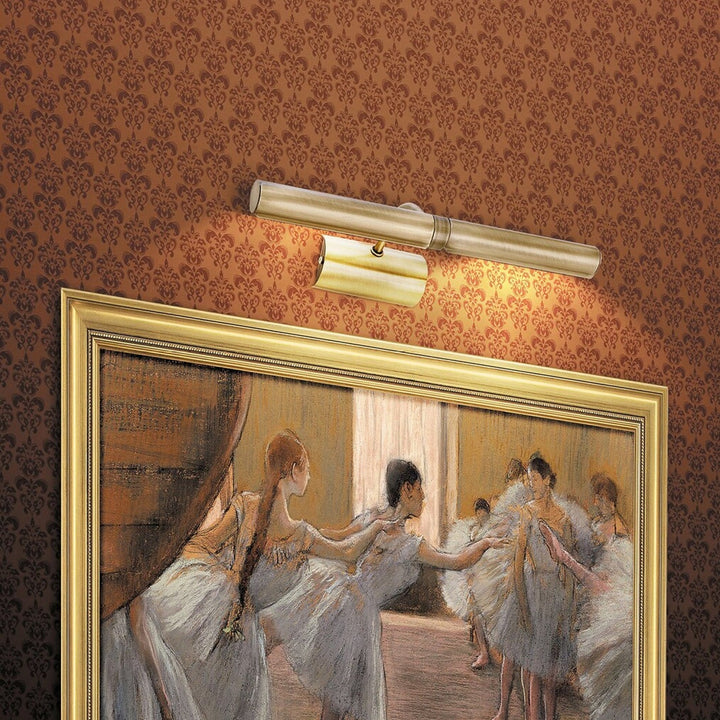 Rabalux wall lamp, for picture picture light, 2xE14, brown, Picture Light