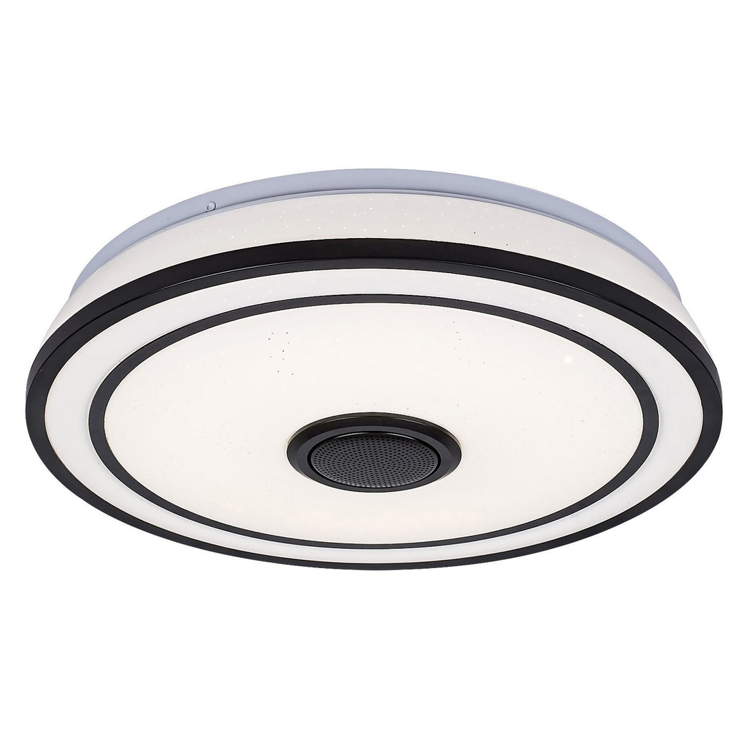 Round ceiling lamp Rabalux, 24W LED, RGB, Bluetooth, timer, Nikolaus