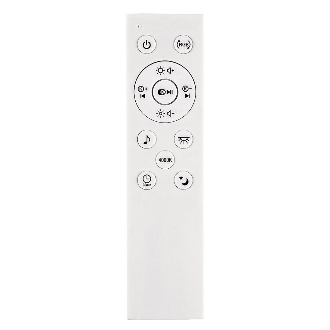 Round ceiling lamp Rabalux, 24W LED, RGB, Bluetooth, timer, Nikolaus