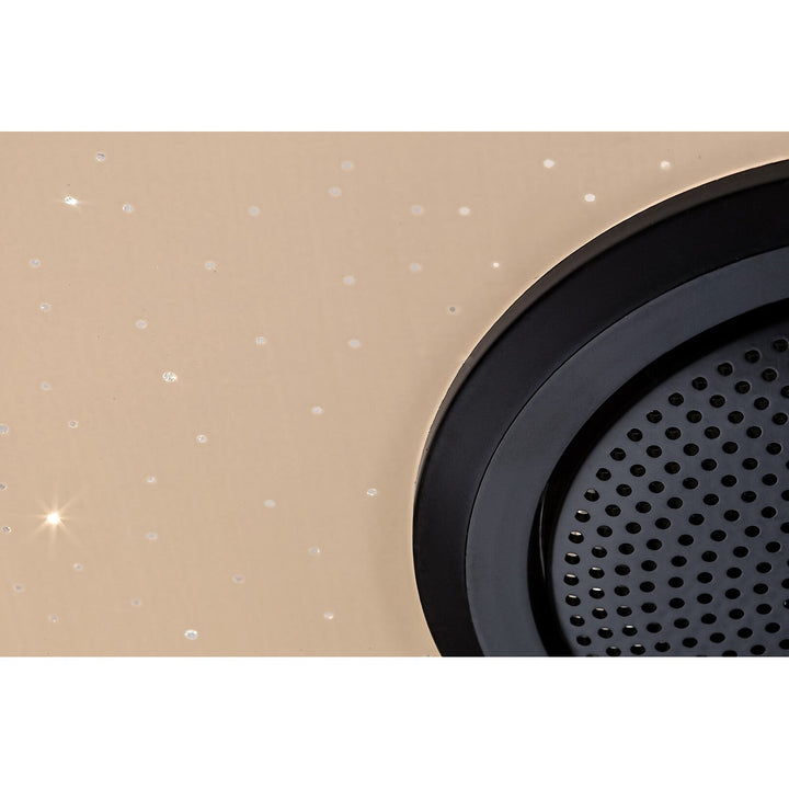 Round ceiling lamp Rabalux, 24W LED, RGB, Bluetooth, timer, Nikolaus