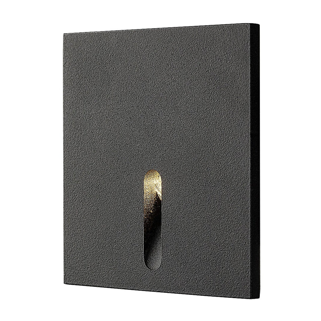 Rabalux stair light, LED 3W, warm white color, black color, Boven