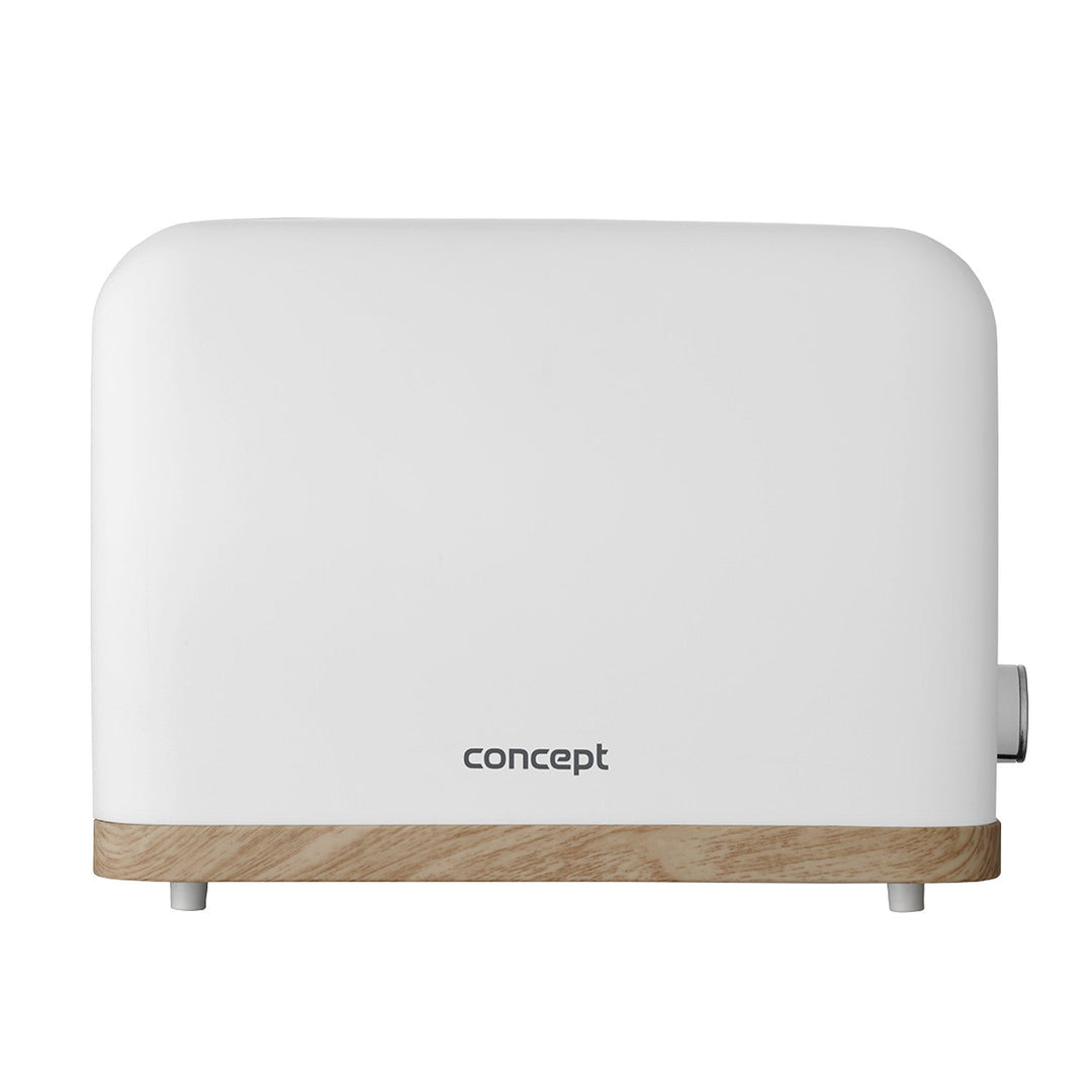 Concept electric toaster, 930W, 7 degrees of browning, white, TE2015 (EU plug)