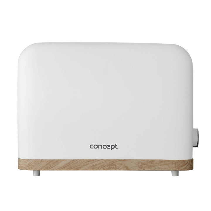 Concept electric toaster, 930W, 7 degrees of browning, white, TE2015 (EU plug)