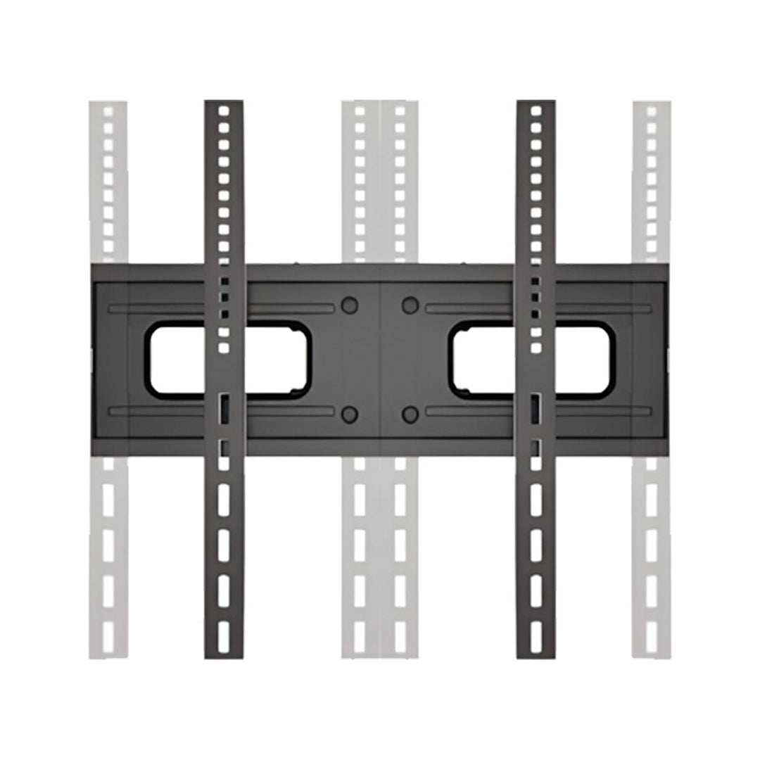 Maclean TV Mount, max VESA 400x400, 32-75", 50kg, horizontal and vertical angle adjustment, profile 80-380mm, black, MC-788