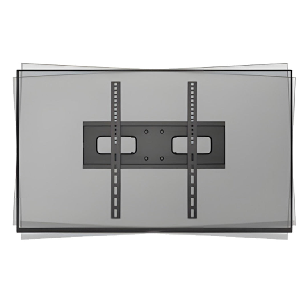 Maclean TV Mount, max VESA 400x400, 32-75", 50kg, horizontal and vertical angle adjustment, profile 80-380mm, black, MC-788