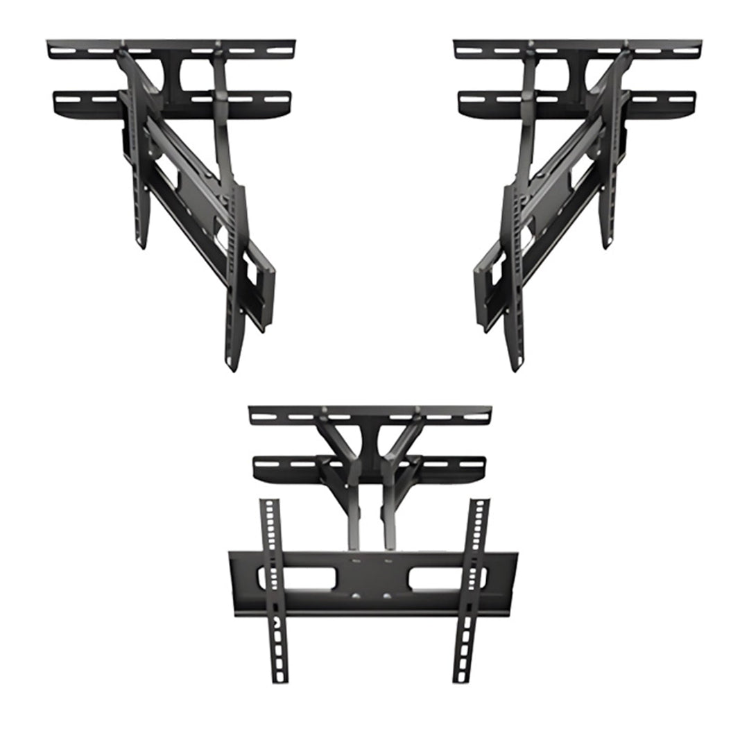 Maclean TV Mount, max VESA 400x400, 32-75", 50kg, horizontal and vertical angle adjustment, profile 80-380mm, black, MC-788