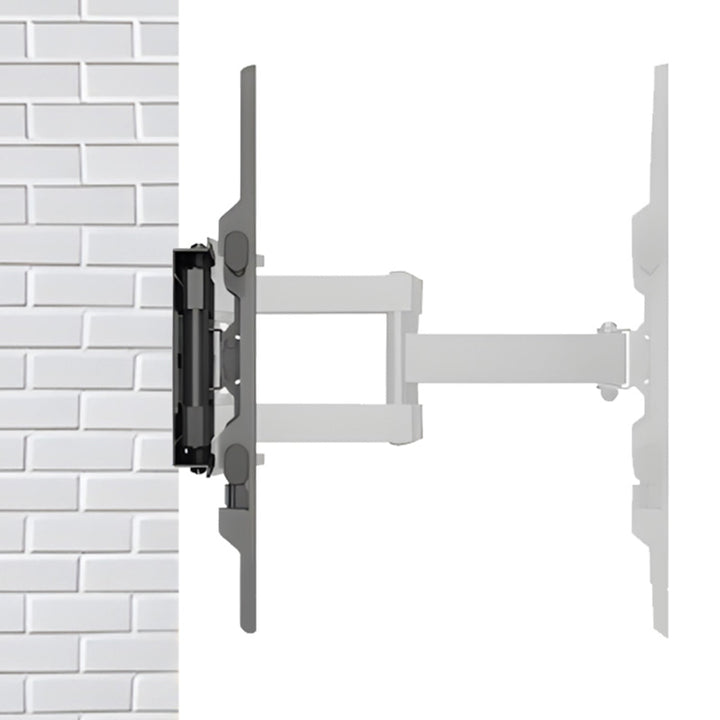 Maclean TV Mount, max VESA 600x400, 32-85", 60kg, horizontal and vertical angle adjustment, profile 65-390mm, black, MC-789