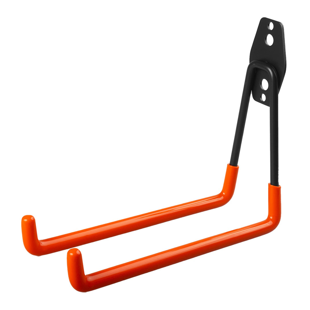 Maclean garage wall mount, for tires, garden tools, ladder, hoses, bicycle, max load 25kg, MC-444, 2 pcs