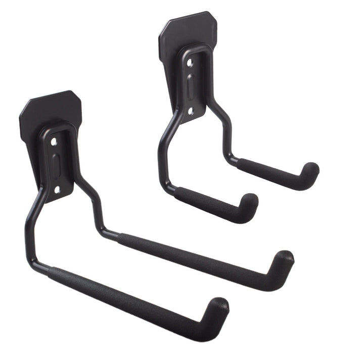 Maclean garage wall mount, for tires, garden tools, ladder, garden hoses, steel, max load 35kg, MC-439 + MC440