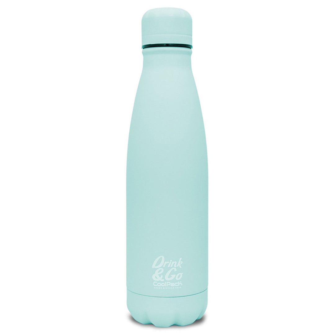 Coolpack thermal bottle, 0.5L, stainless steel, mint, Drink &amp; Go Z04645