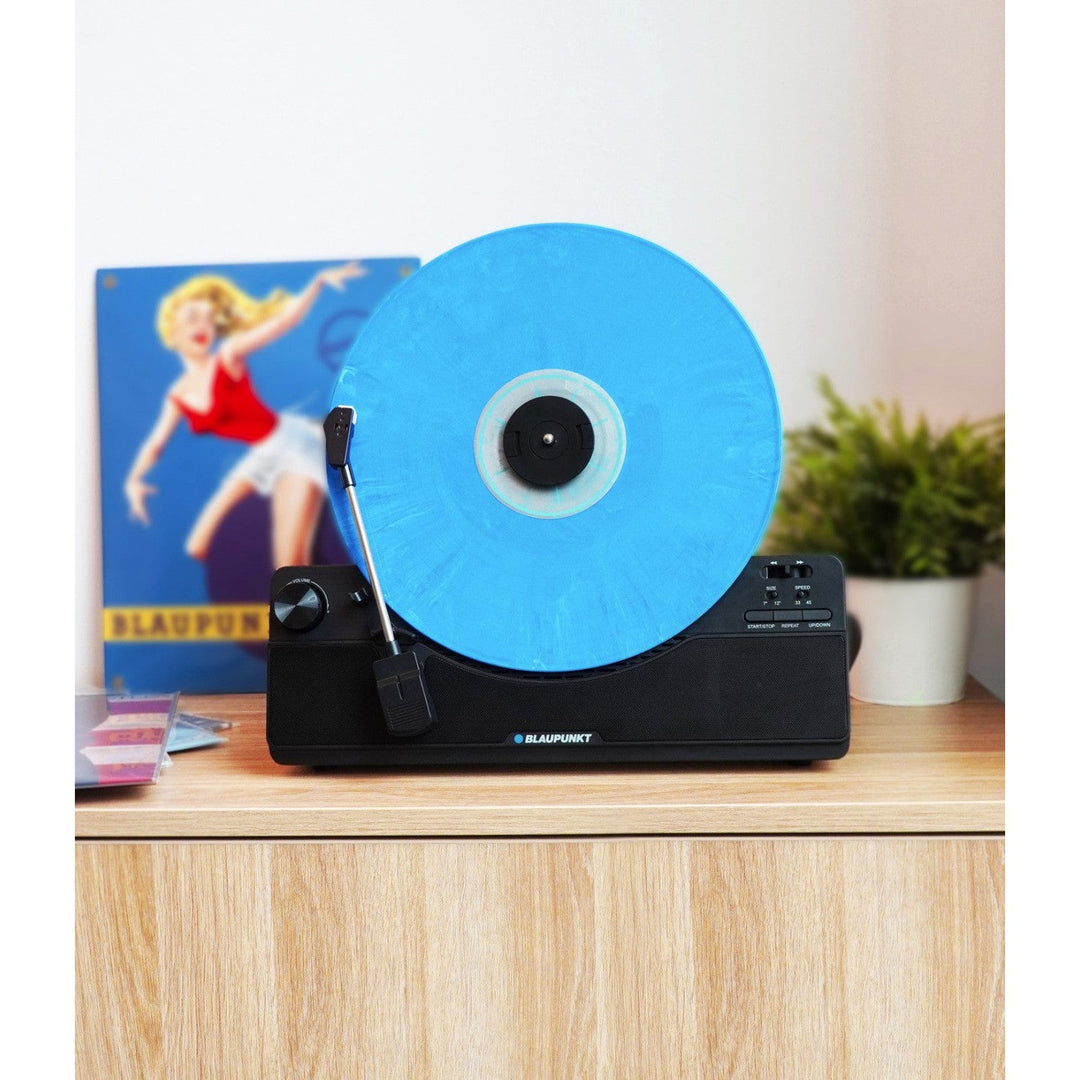 Blaupunkt vertical turntable, Bluetooth, 2x5W RMS, black, VT100BK