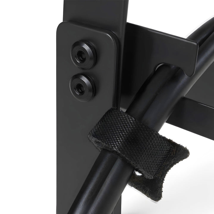 Maclean under-desk cable organizer, max. load 5kg, max. 728mm, 2 levels, black, MC-102 B
