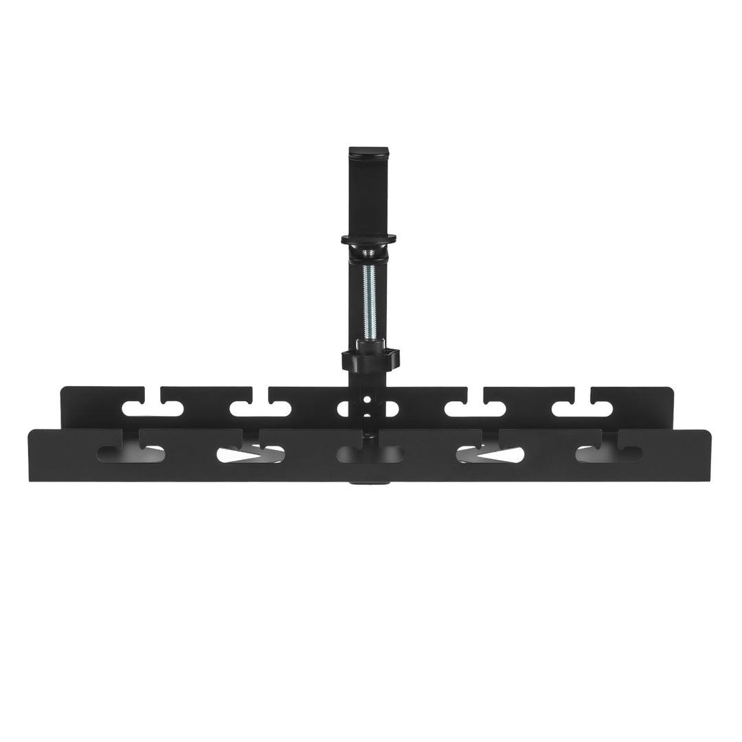 Maclean under-desk cable organizer, max load 5kg, black, MC-105 B