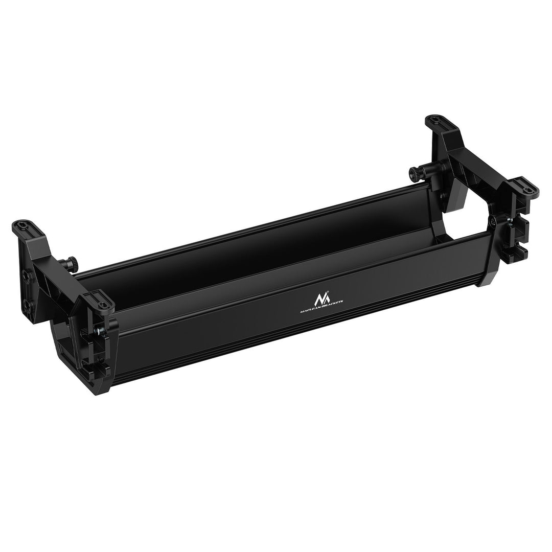 Maclean under-desk cable/extension organizer, max. load 5kg, black, MC-106 B