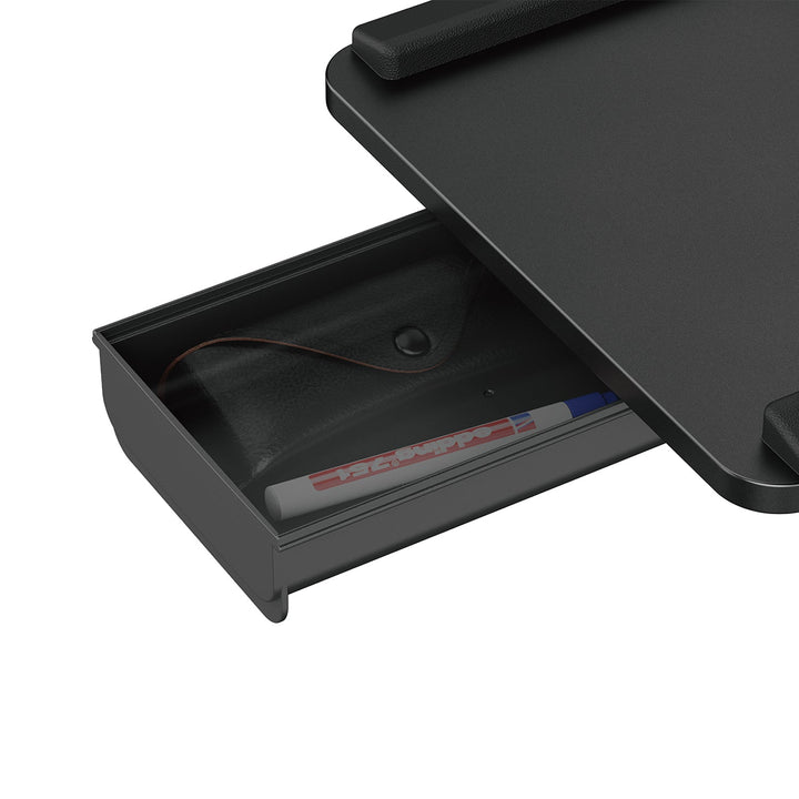 Maclean under-desk keyboard holder, max. load 5kg, horizontal and vertical reg., black, MC-108 B