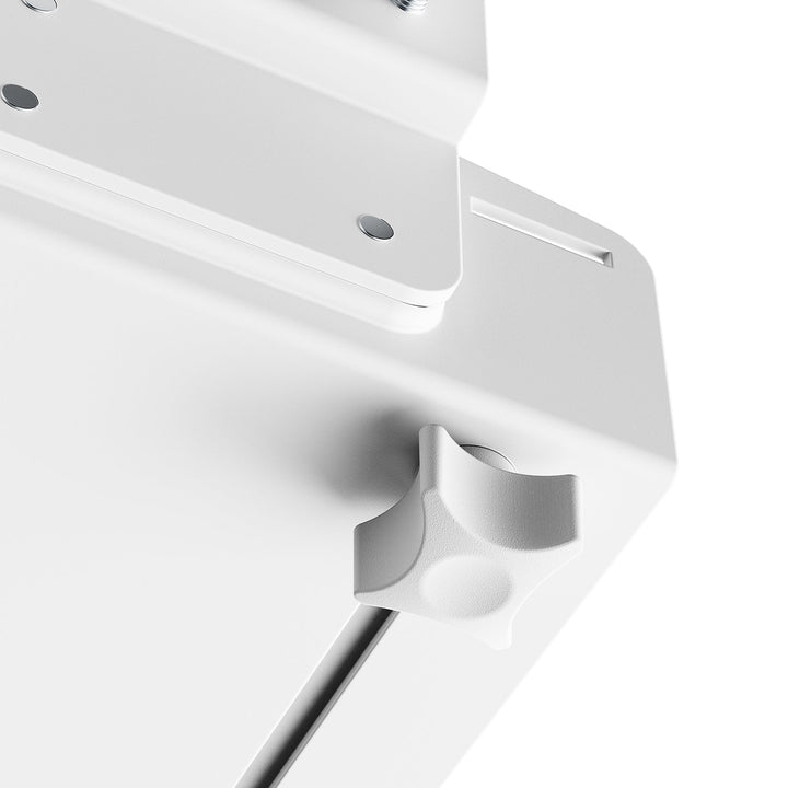 Maclean CPU computer mount, 122-212mm range, 10kg max load, white, MC-116 W