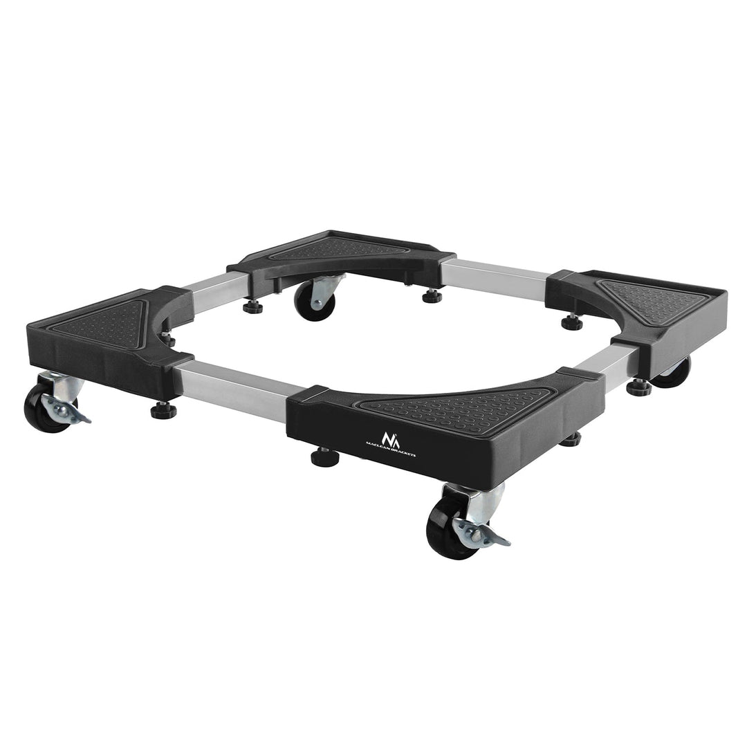 Maclean mobile washing machine base, caster lock, 500-700mm wide, universal, up to 200kg, MC-118 B