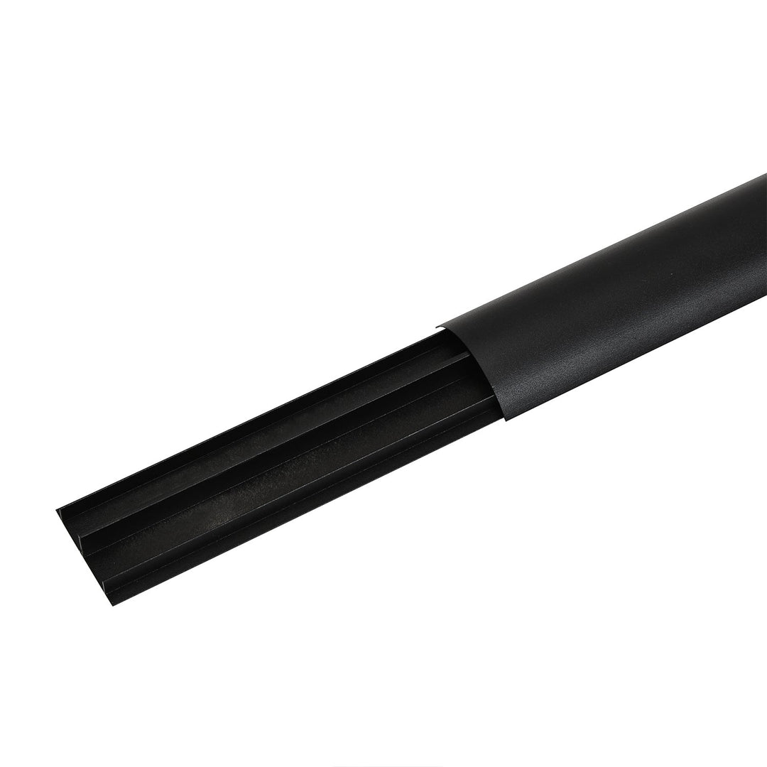 Maclean aluminum cable masking strip, 62x20x750mm, black, MC-814 B