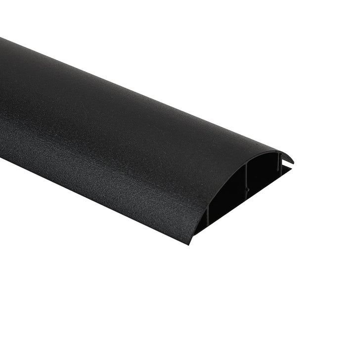 Maclean aluminum cable masking strip, 62x20x750mm, black, MC-814 B