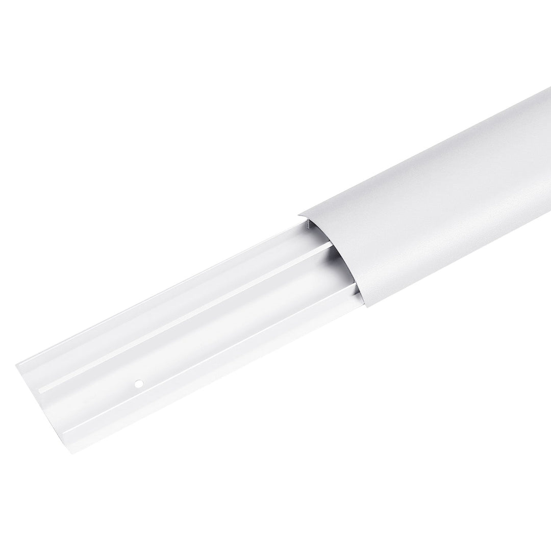 Maclean aluminum cable masking strip, 62x20x750mm, white, MC-814 W