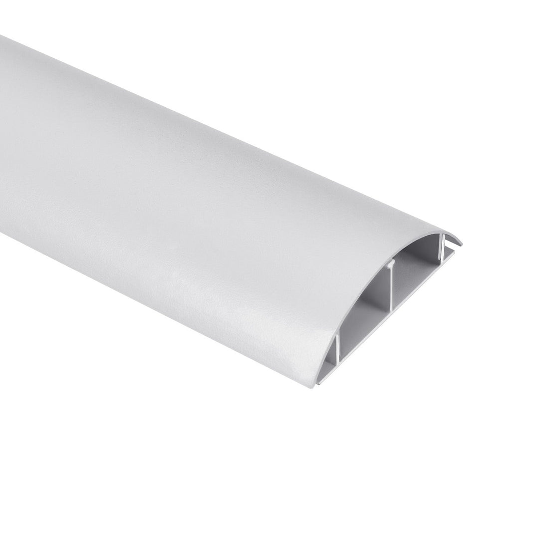 Maclean aluminum cable masking strip, 62x20x750mm, silver, MC-814 S