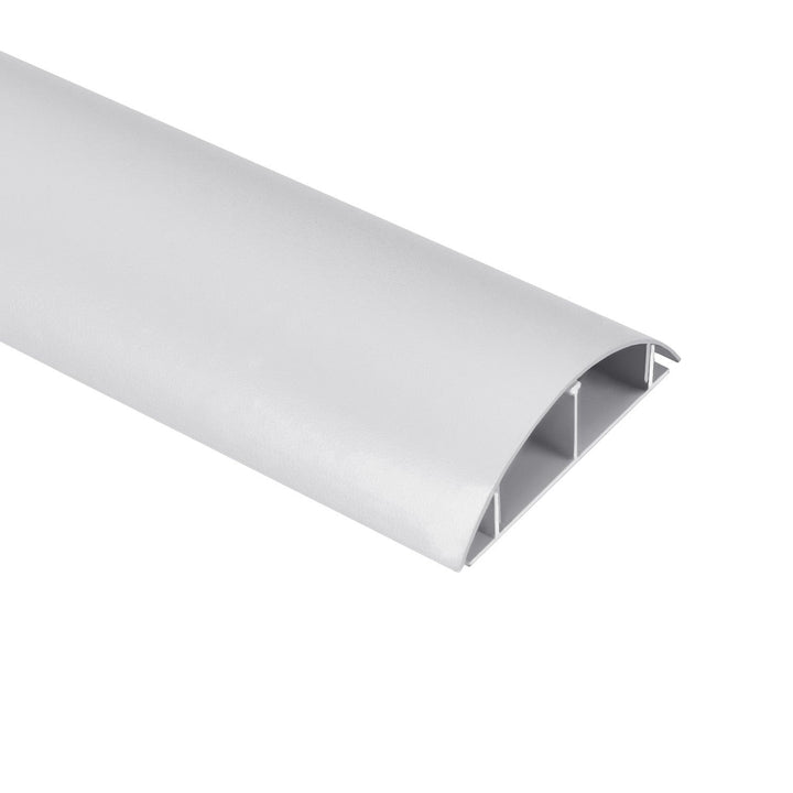 Maclean aluminum cable masking strip, 62x20x750mm, silver, MC-814 S
