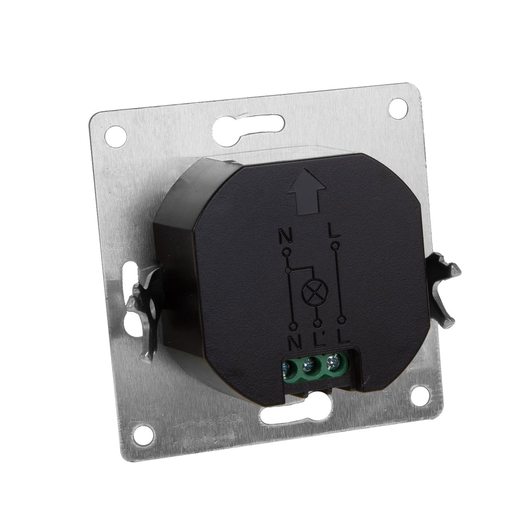 Maclean short range PIR sensor, range 5-6cm, recessed box, max. load 1200W, MCE313 W, 4 pcs