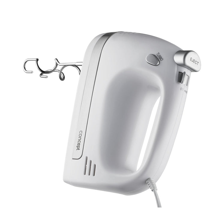 Concept hand mixer, 5 speeds, Turbo function, 500 watts, white, SR3390