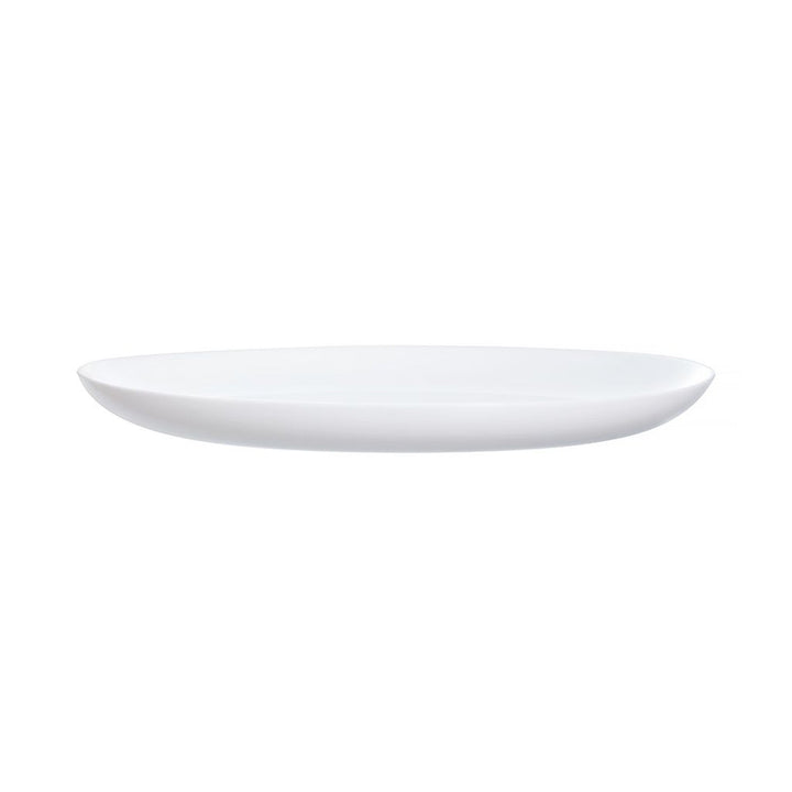 Luminarc dessert plate, round, tempered glass, 19 cm, white, Diwali White