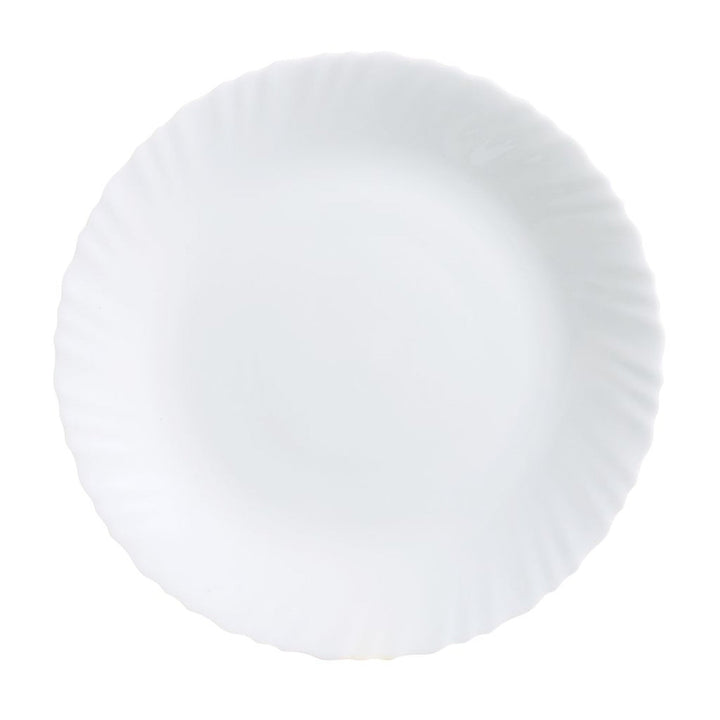 Luminarc dinner plate, white, round, 25 cm, Feston